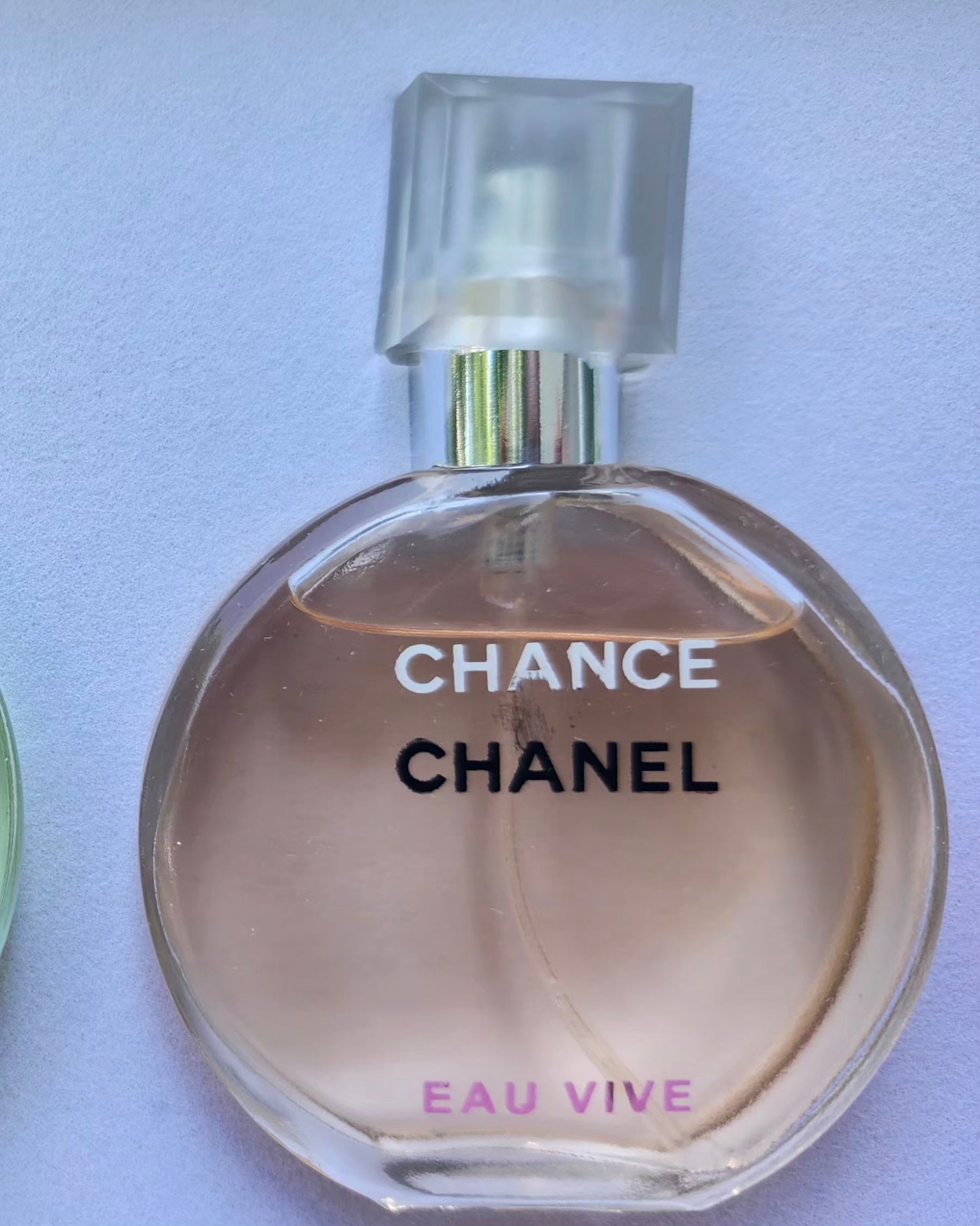 Chanel Chance Eau Vive – flacon rosé