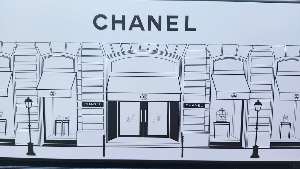 Boîte Chanel – illustration de la boutique parisienne